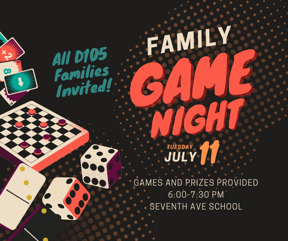 Family Game Night Schedule